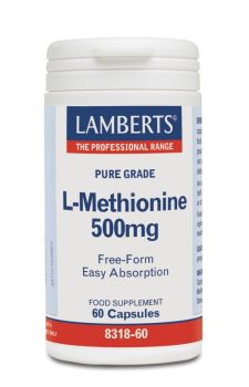 Lamberts L-Methionine 500Mg 60Caps