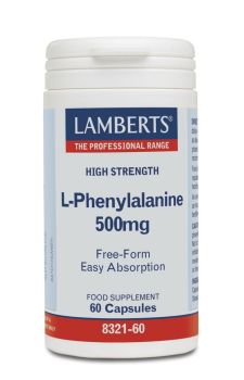 Lamberts L-Phenylalanine 500mg 60 caps