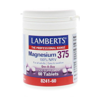 Lamberts Magnesium 375mg 60tabs