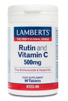 Lamberts Rutin and Vitamin C 500mg 90tabs