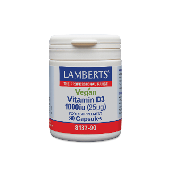 Lamberts Vegan Vitamin D3 1000iu 90caps