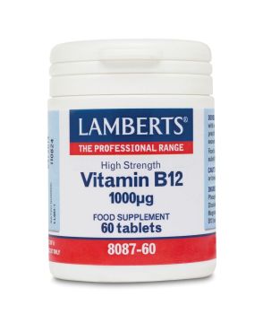 Lamberts Vitamin B12 Methilcobalamin 1000μg 60tabs