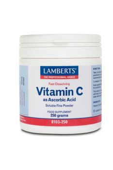 Lamberts Vitamin C As Ascorbic Acid 250gr
