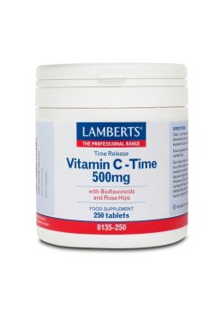 Lamberts Vitamin C Time Release 500mg 250tabs