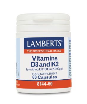 Lamberts Vitamin D3 1000iu & K2 90µg 60 caps