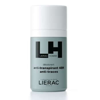 Lierac Homme Roll On Deodorant 48h, Ανδρικό Αποσμητικό - 50ml