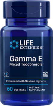 Life Extension Gamma Ε Mixed Tocopherol With Sesame Lignans 60soft.gels