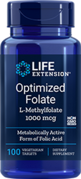 Life Extension Optimized Folate 1000μg 100veg.caps