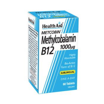Health Aid Methylcobalamin B12 1000μg 60caps