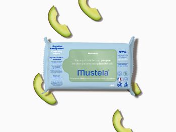 Mustela Eco-Responsible Natural Fiber Cleansing Wipes Απαλά Οικολογικά Μαντηλάκια Καθαρισμού 60τεμ