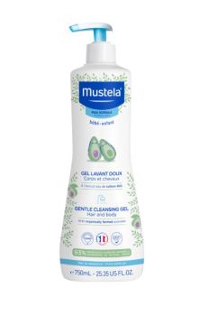 Mustela Gentle Cleansing Gel Βρεφικό-Παιδικό Τζελ Καθαρισμού Για Σώμα & Μαλλιά 750ml