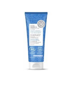 Natura Siberica Organic Certified Deep Cleansing Clay Face Mask Oily & Combination Skin 75ml