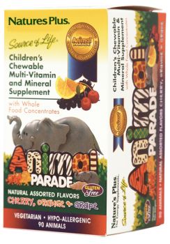 Nature's Plus Animal Parade Assorted 90 chewable