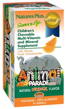 Nature's Plus Animal Parade Orange 90 chewable