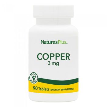 Nature's Plus Copper 3 mg 90 tabs
