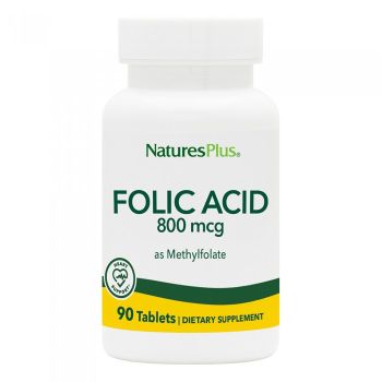 Nature's Plus Folic Acid 800 mcg 90 tabs