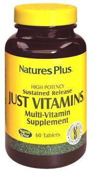 Nature's Plus Just Vitamins 60 tbs