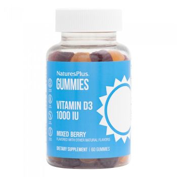 Nature's Plus Natural Vitamin D3 1000IU Gummies 60s 1