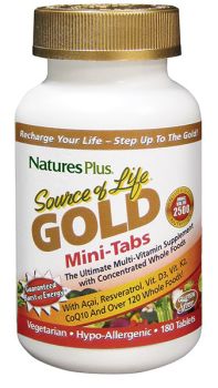 Nature's Plus Source Of Life Gold Mini 180tabs