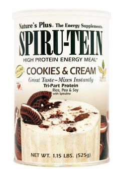 Nature's Plus Spiru-tein Cookies & Cream Shake 525gr