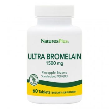 Nature's Plus Ultra Bromelain 1500 mg 60 tabs