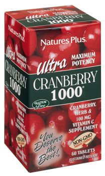 Nature's Plus Ultra Cranberry 1000 mg 60 tabs