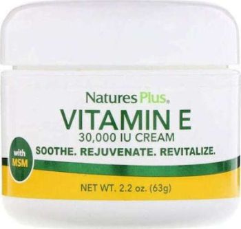 Nature's Plus Vitamin E 30000 IU Cream 63gr