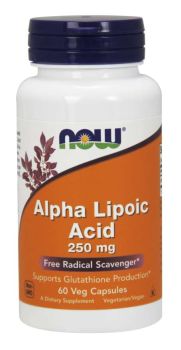 Now Foods Alpha Lipoic Acid 250mg 60veg.caps