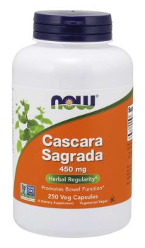 Now Foods Cascara Sagrada 450mg 100caps