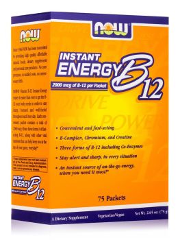Now Foods Instant Energy B-12 75packets