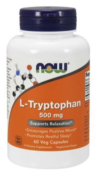 Now Foods L-Tryptophan 500mg 60vcaps