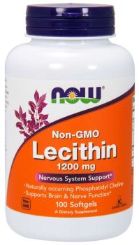 Now Foods Lecithin 1200Mg 100softgels