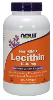 Now Foods Lecithin 1200mg 200softgels
