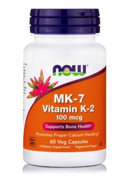 Now foods MK-7 Vitamin K-2 100mcg 60veg.caps