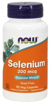 Now foods Selenium 200mcg 90veg.caps