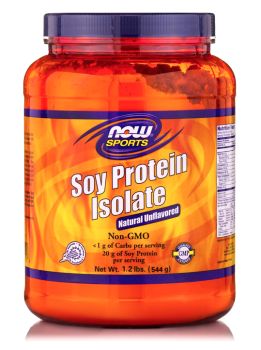 Now Foods Soy Protein Isolate Pure Unflavored Vegetarian 544,8gr
