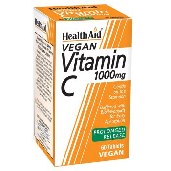 Health Aid Vitamin C 1000 mg prolonged release 60 tabs