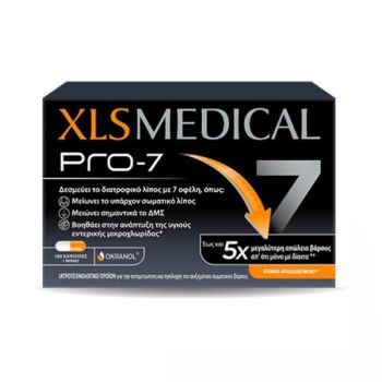 Omega Pharma XLS Medical Pro-7 Συμπλήρωμα για Αδυνάτισμα 180 κάψουλες 1