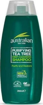 Optima Australian Organic Tea Tree Deep Cleansing Shampoo 250 ml