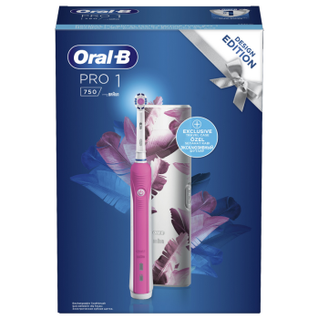 Oral B PRO1 750 Pink Design Edition 1τμχ