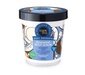 Organic Shop Body Desserts Scrub Σώματος Coconut Bite 450ml