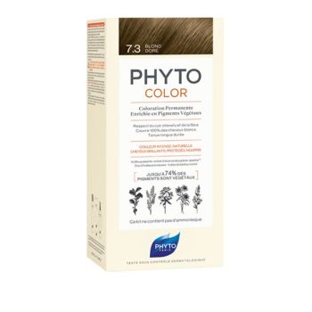 Phyto Phytocolor 7.3 Blond Dore Μόνιμη Βαφή Μαλλιών Χρώμα Ξανθό Χρυσό 1kit 