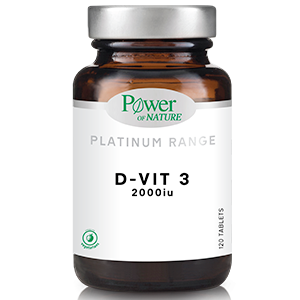 Power Health Classics Platinum  Vitamin D-3 2000iu 60tabs