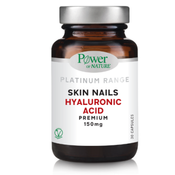 Power Of Nature Skin Nails Hyaluronic Acid Premium 150mg 30caps