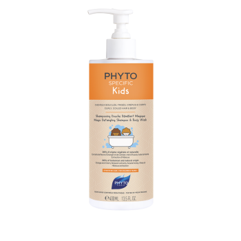 Phyto Phytospecific Kids Magic Detangling Shampoo & Body Wash - Παιδικό Σαμπουάν Αφρόλουτρο που Ξεμπλέκει τα Μαλλιά 400ml