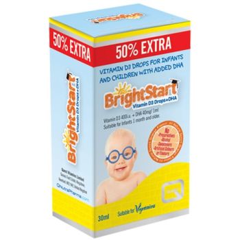 Quest Bright Start Vitamin D3+ DHA 20ml