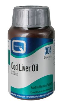Quest Cod Liver Oil 1000mg 30caps