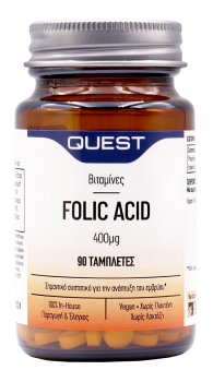 Quest Folic Acid 400μg 90tabs