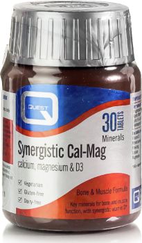 Quest Synergistic CAL-MAG 30tabs