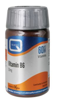 Quest Vitamin B6 50mg 60 Tabs